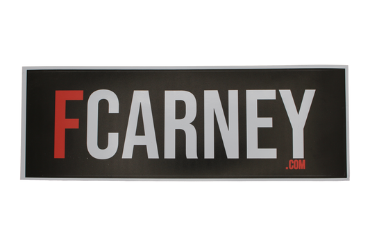 FCARNEY.com - Bumper Sticker