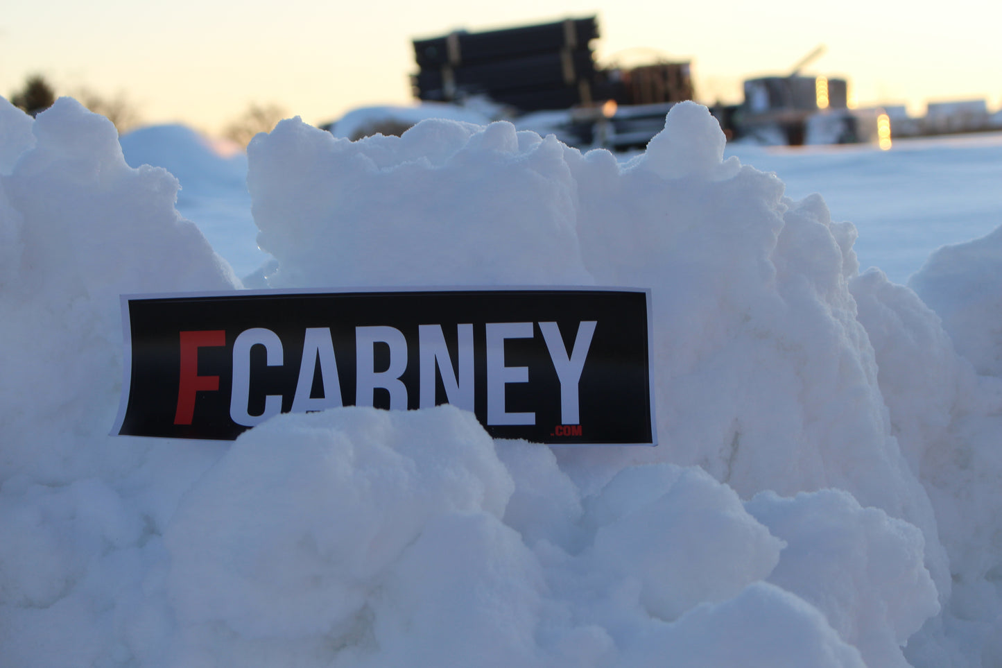 FCARNEY.com - Bumper Sticker